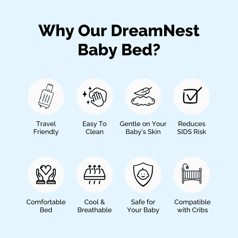 DreamNest™ - The Ultimate Baby Bed