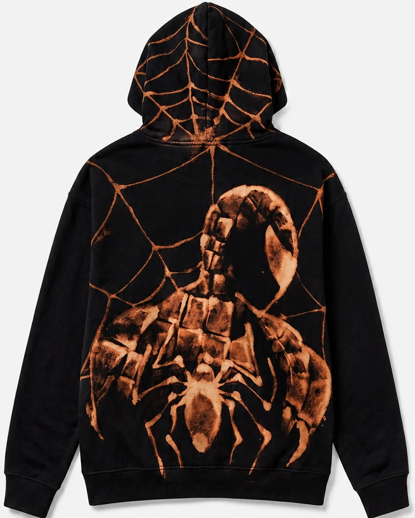 Spider Bleach Hoodie