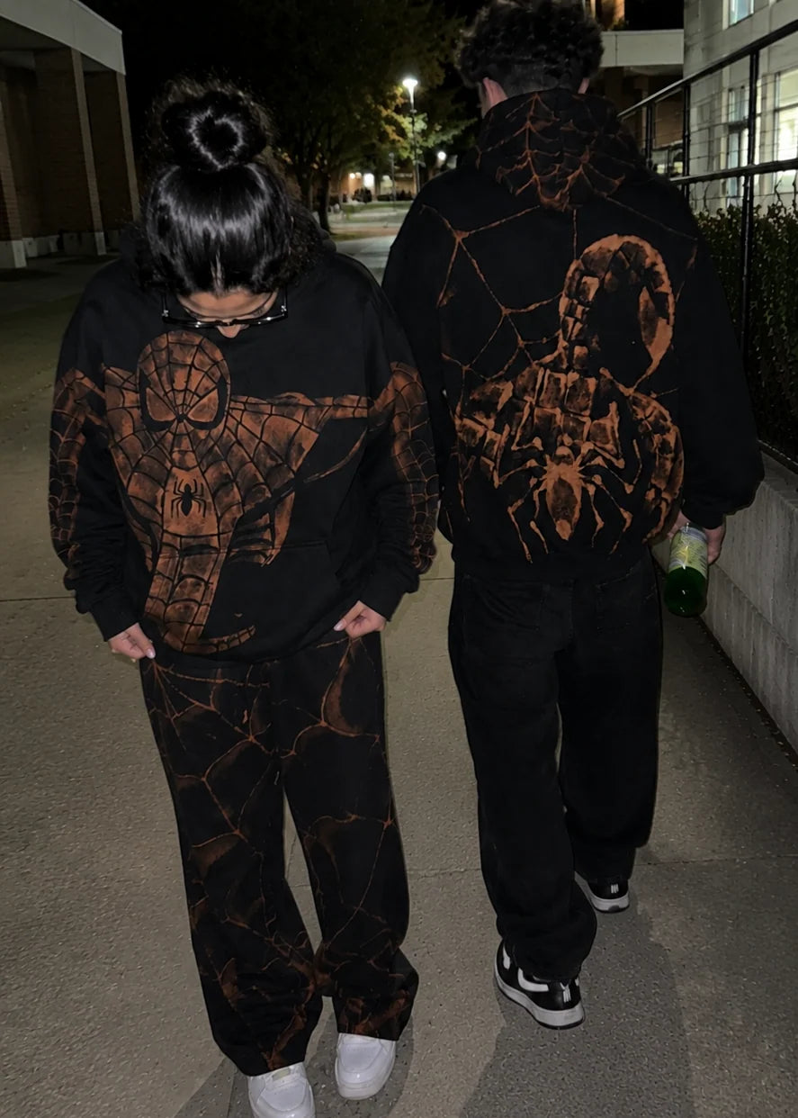 Spider Bleach Hoodie